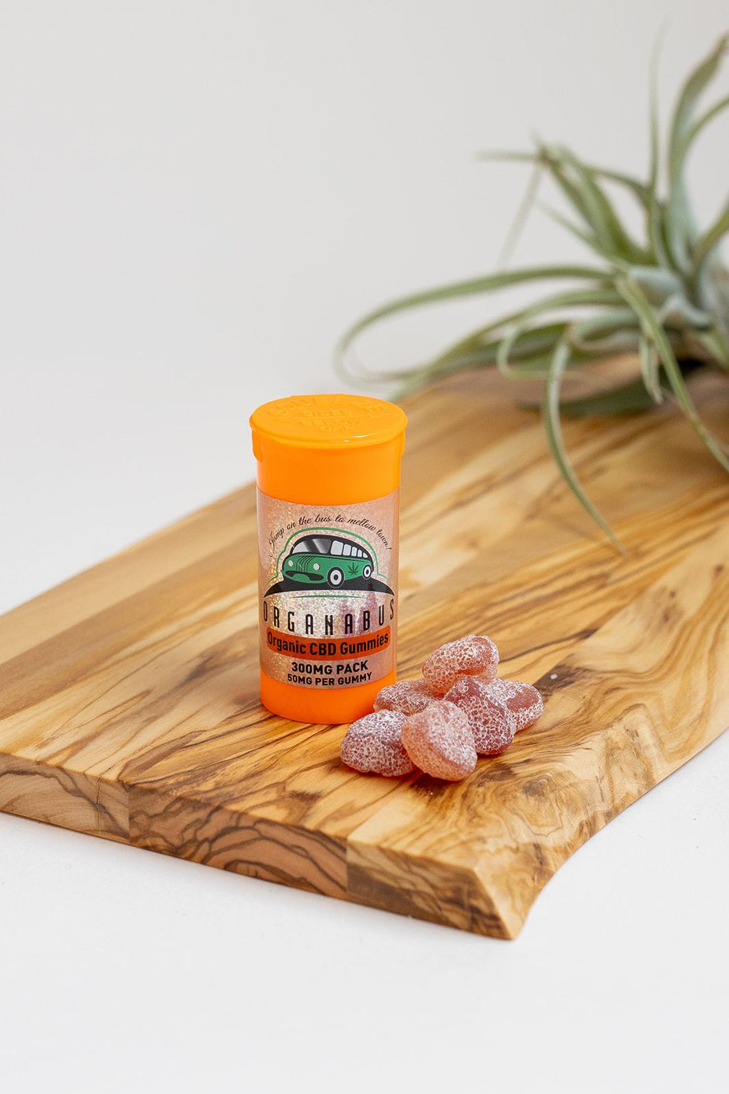 Try our all new organic 300MG heart Gummies (50MG of CBD per gummy)!  These delicious relaxing candies are watermelon and cherry flavors.